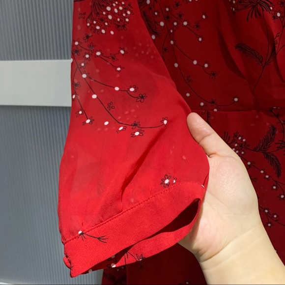 NWT Madewell Hazelwood front wrap mini dress - Picture 7 of 8